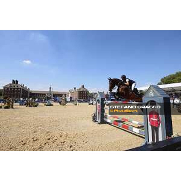 LGCT of London - Class 4 - Cindy van der Straten (BEL) on Calvia - London, Royal Hospital Chelsea, 3 August 2018 - ph.Mario Grassia/LGCT