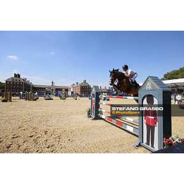 LGCT of London - Class 4 - Harry Charles (GBR) on Victor - London, Royal Hospital Chelsea, 3 August 2018 - ph.Mario Grassia/LGCT