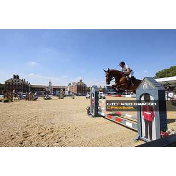 LGCT of London - Class 4 - Laura Klaphake (GER) on Catch me if you can - London, Royal Hospital Chelsea, 3 August 2018 - ph.Mario Grassia/LGCT
