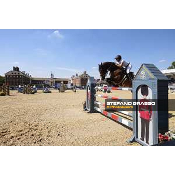 LGCT of London - Class 4 - Anna Kellnerova (CZE) on Silverstone G - London, Royal Hospital Chelsea, 3 August 2018 - ph.Mario Grassia/LGCT