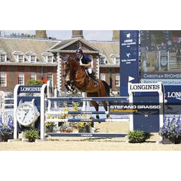LGCT of London - Class 4 - Christian Rhomberg (AUT) on Redley Kerfontaine - London, Royal Hospital Chelsea, 3 August 2018 - ph.Mario Grassia/LGCT