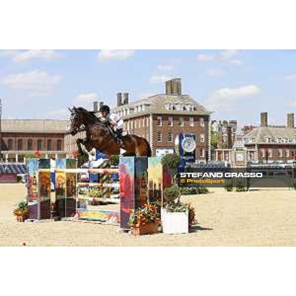 LGCT of London - Class 4 - Alexandra Thornton (GBR) on HHS Figero - London, Royal Hospital Chelsea, 3 August 2018 - ph.Mario Grassia/LGCT