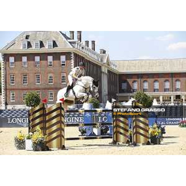 LGCT of London - Class 4 - Piergiorgio Bucci (ITA) on Alicante - London, Royal Hospital Chelsea, 3 August 2018 - ph.Mario Grassia/LGCT
