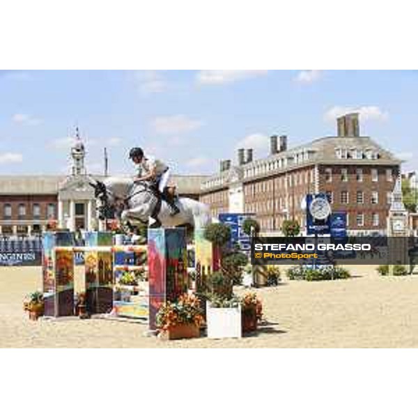 LGCT of London - Class 4 - Piergiorgio Bucci (ITA) on Alicante - London, Royal Hospital Chelsea, 3 August 2018 - ph.Mario Grassia/LGCT