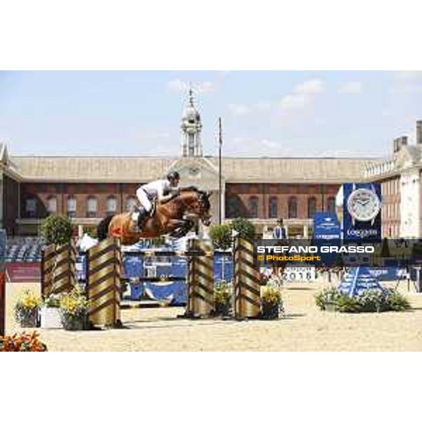 LGCT of London - Class 4 - William Whitaker on Utamaro d Ecaussines - London, Royal Hospital Chelsea, 3 August 2018 - ph.Mario Grassia/LGCT