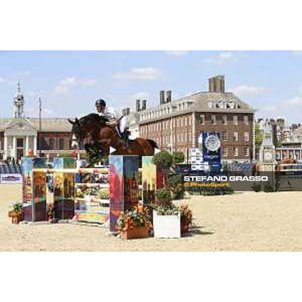 LGCT of London - Class 4 - William Whitaker on Utamaro d Ecaussines - London, Royal Hospital Chelsea, 3 August 2018 - ph.Mario Grassia/LGCT