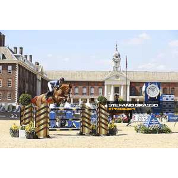 LGCT of London - Class 4 - Julien Epaillard (FRA) on Sephora Sonzeenne - London, Royal Hospital Chelsea, 3 August 2018 - ph.Mario Grassia/LGCT