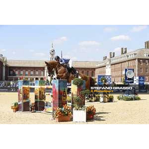LGCT of London - Class 4 - Julien Epaillard (FRA) on Sephora Sonzeenne - London, Royal Hospital Chelsea, 3 August 2018 - ph.Mario Grassia/LGCT