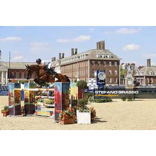 LGCT of London - Class 4 - Abdel Said (EGY) on Venise du Reverdy - London, Royal Hospital Chelsea, 3 August 2018 - ph.Mario Grassia/LGCT