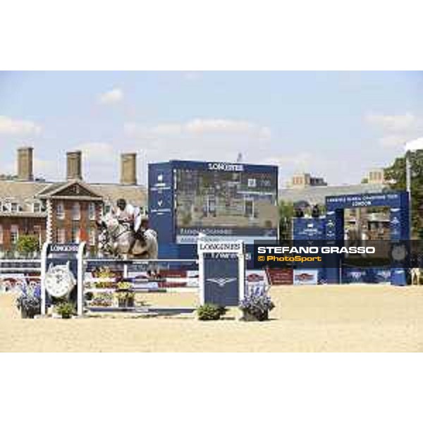 LGCT of London - Class 4 - Bassem Hassan Mohammed (QAT) on Argelith Squid - London, Royal Hospital Chelsea, 3 August 2018 - ph.Mario Grassia/LGCT