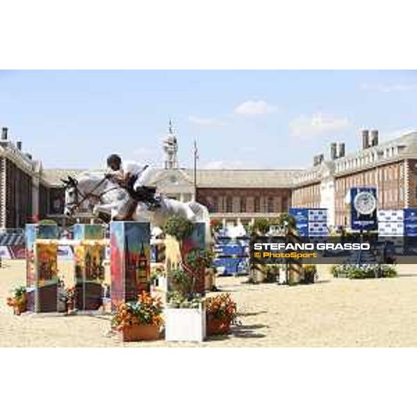 LGCT of London - Class 4 - Bassem Hassan Mohammed (QAT) on Argelith Squid - London, Royal Hospital Chelsea, 3 August 2018 - ph.Mario Grassia/LGCT