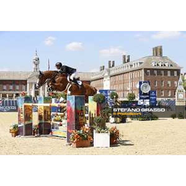 LGCT of London - Class 4 - Jerome Guery (BEL) on Hercules by Immofluisteraar - London, Royal Hospital Chelsea, 3 August 2018 - ph.Mario Grassia/LGCT