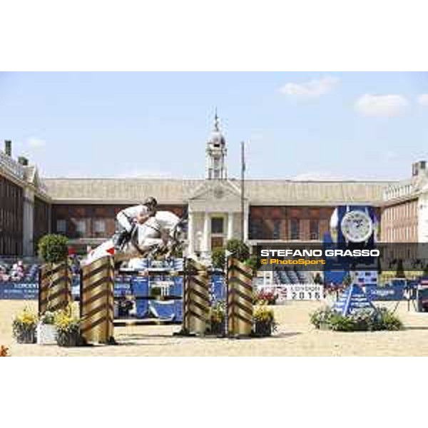 LGCT of London - Class 4 - Christian Kukuk (GER) on Colestus - London, Royal Hospital Chelsea, 3 August 2018 - ph.Mario Grassia/LGCT