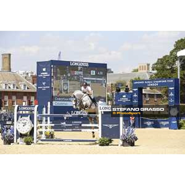 LGCT of London - Class 4 - Christian Kukuk (GER) on Colestus - London, Royal Hospital Chelsea, 3 August 2018 - ph.Mario Grassia/LGCT
