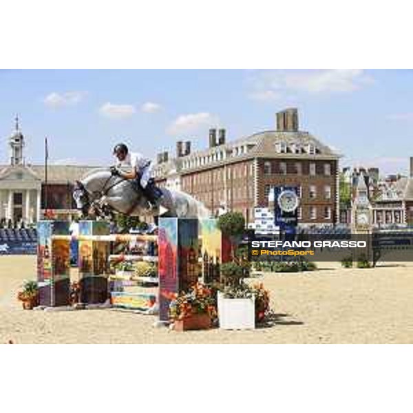 LGCT of London - Class 4 - Christian Kukuk (GER) on Colestus - London, Royal Hospital Chelsea, 3 August 2018 - ph.Mario Grassia/LGCT