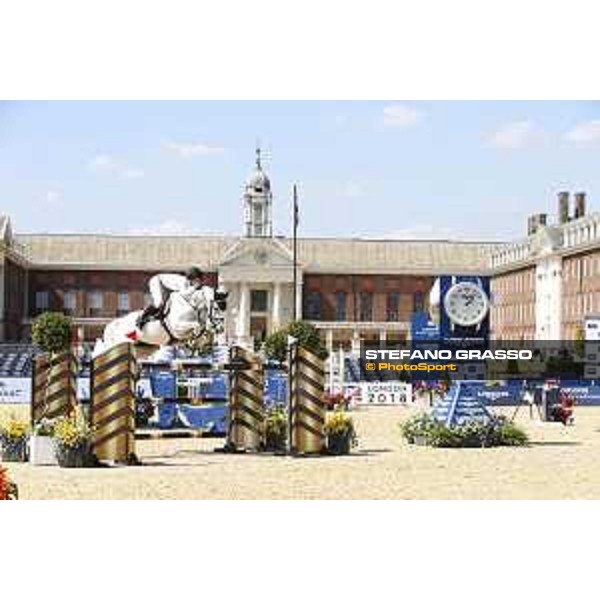 LGCT of London - Class 4 - Victoria Gulliksen (NOR) on Deville - London, Royal Hospital Chelsea, 3 August 2018 - ph.Mario Grassia/LGCT