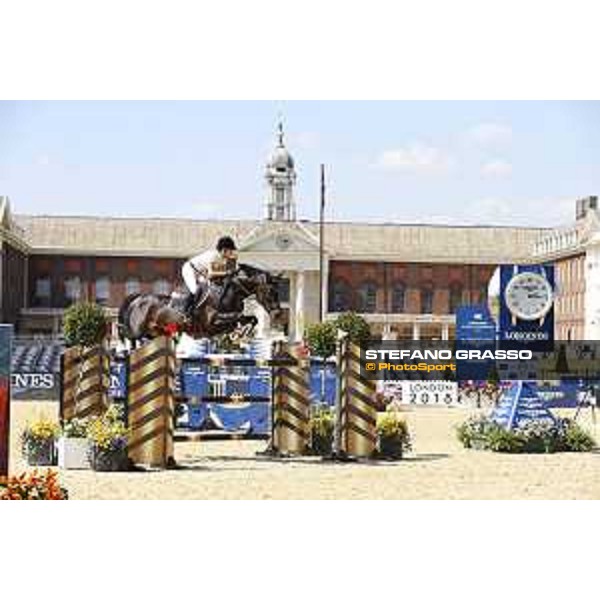 LGCT of London - Class 4 - Edwina Tops-Alexander (AUS) on Cinsey - London, Royal Hospital Chelsea, 3 August 2018 - ph.Mario Grassia/LGCT