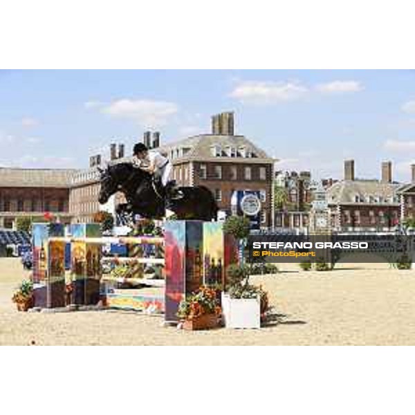 LGCT of London - Class 4 - Edwina Tops-Alexander (AUS) on Cinsey - London, Royal Hospital Chelsea, 3 August 2018 - ph.Mario Grassia/LGCT