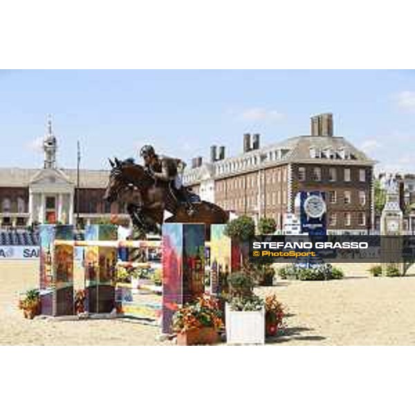 LGCT of London - Class 4 - Alberto Zorzi (ITA) on Danique - London, Royal Hospital Chelsea, 3 August 2018 - ph.Mario Grassia/LGCT