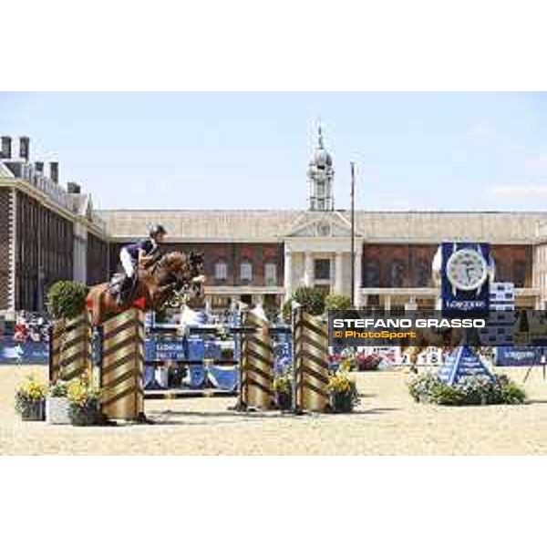 LGCT of London - Class 4 - Darragh Kenny (IRL) on Cassini Z - London, Royal Hospital Chelsea, 3 August 2018 - ph.Mario Grassia/LGCT