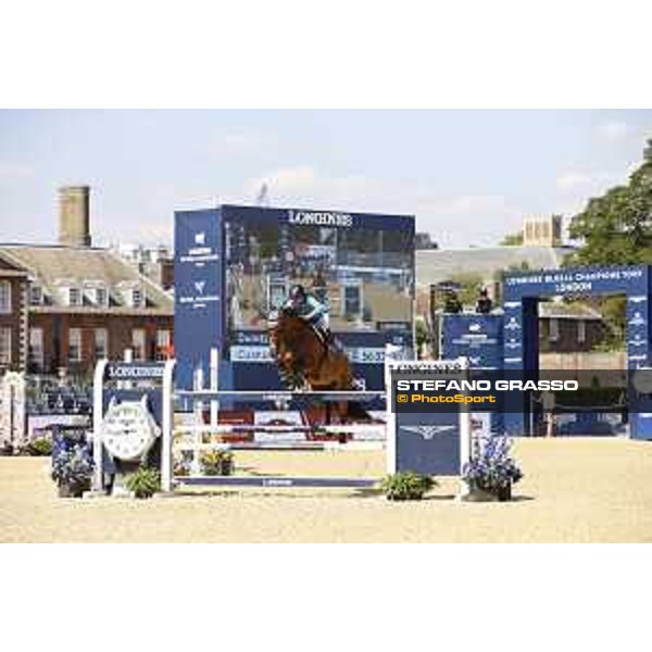 LGCT of London - Class 4 - Danielle Goldstein (ISR) on Caspar 213 - London, Royal Hospital Chelsea, 3 August 2018 - ph.Mario Grassia/LGCT