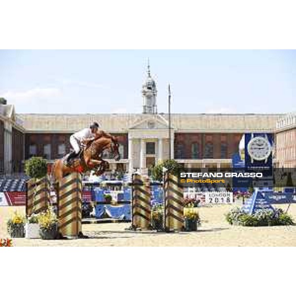 LGCT of London - Class 4 - Ludger Beerbaum (GER) on Casello - London, Royal Hospital Chelsea, 3 August 2018 - ph.Mario Grassia/LGCT