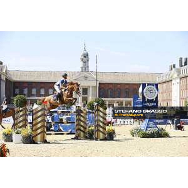 LGCT of London - Class 4 - Niels Bruynseels (BEL) on Lady Cracotte - London, Royal Hospital Chelsea, 3 August 2018 - ph.Mario Grassia/LGCT