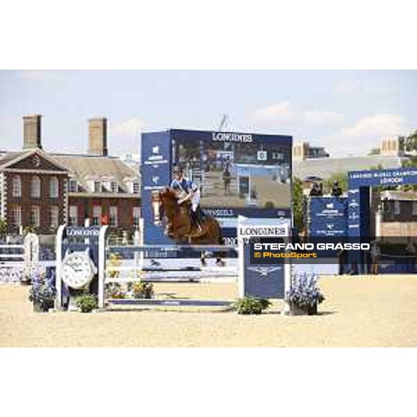 LGCT of London - Class 4 - Niels Bruynseels (BEL) on Lady Cracotte - London, Royal Hospital Chelsea, 3 August 2018 - ph.Mario Grassia/LGCT