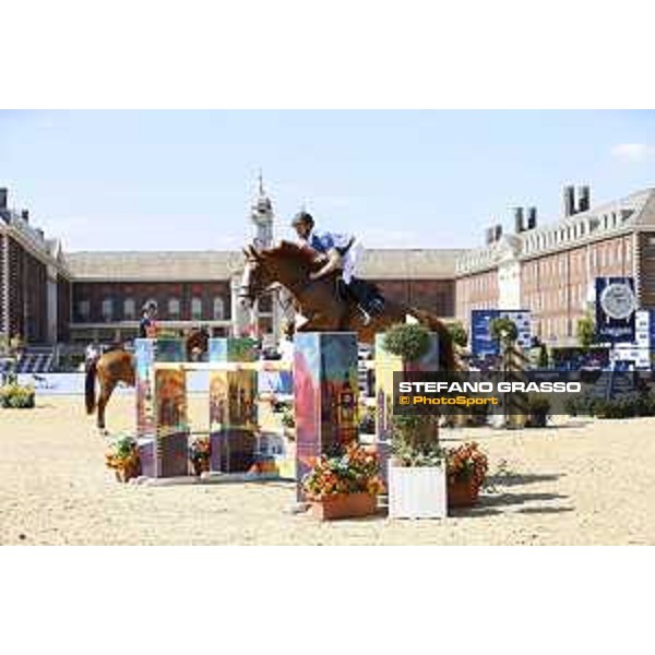 LGCT of London - Class 4 - Niels Bruynseels (BEL) on Lady Cracotte - London, Royal Hospital Chelsea, 3 August 2018 - ph.Mario Grassia/LGCT