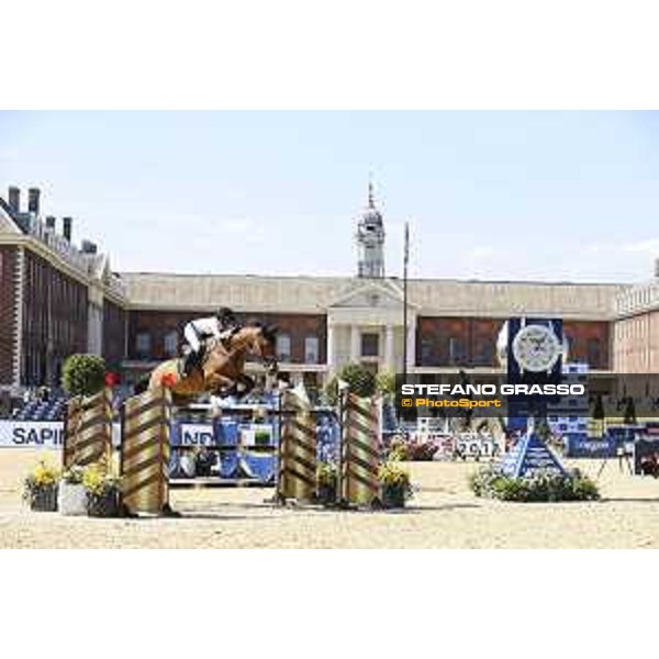 LGCT of London - Class 4 - Mathilda Karlsson (SRI) on Apollonia 23 - London, Royal Hospital Chelsea, 3 August 2018 - ph.Mario Grassia/LGCT