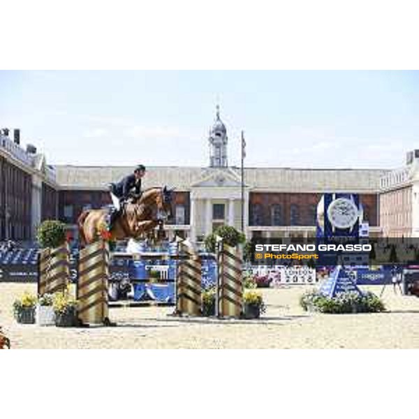 LGCT of London - Class 4 - Ben Maher (GBR) on Explosion W - London, Royal Hospital Chelsea, 3 August 2018 - ph.Mario Grassia/LGCT