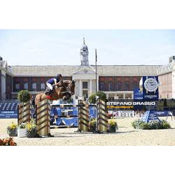 LGCT of London - Class 4 - Cindy van der Straten (BEL) on Calvia - London, Royal Hospital Chelsea, 3 August 2018 - ph.Mario Grassia/LGCT