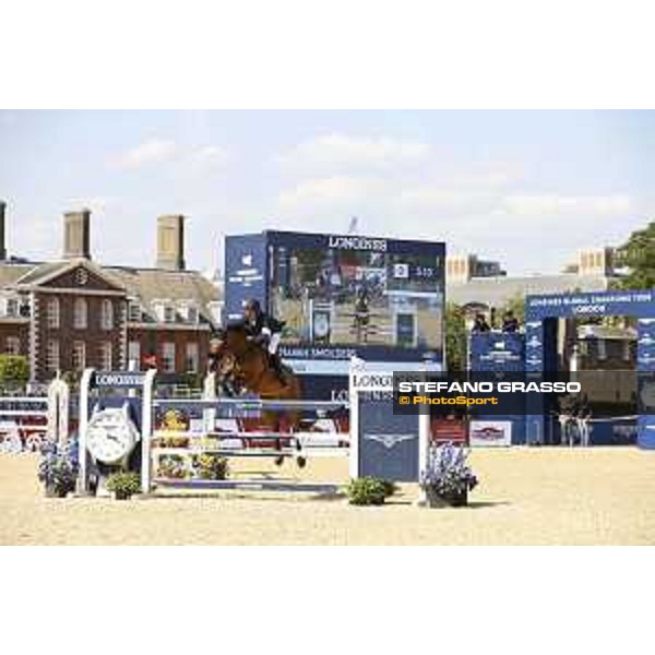 LGCT of London - Class 4 - Harrie Smolders (NED) on Zinius - London, Royal Hospital Chelsea, 3 August 2018 - ph.Mario Grassia/LGCT