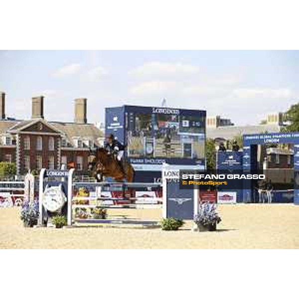 LGCT of London - Class 4 - Harrie Smolders (NED) on Zinius - London, Royal Hospital Chelsea, 3 August 2018 - ph.Mario Grassia/LGCT