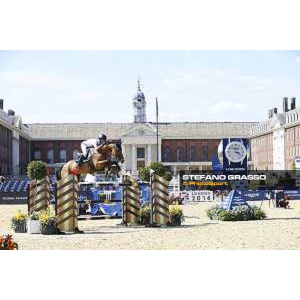 LGCT of London - Class 4 - Harry Charles (GBR) on Victor - London, Royal Hospital Chelsea, 3 August 2018 - ph.Mario Grassia/LGCT