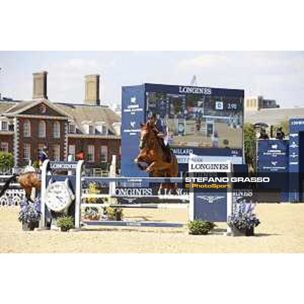 LGCT of London - Class 4 - Julien Epaillard (FRA) on Usual Suspect d?Auge - London, Royal Hospital Chelsea, 3 August 2018 - ph.Mario Grassia/LGCT