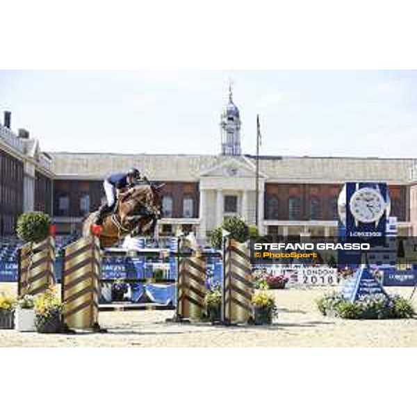 LGCT of London - Class 4 - Christian Rhomberg (AUT) on Cornetta 13 - London, Royal Hospital Chelsea, 3 August 2018 - ph.Mario Grassia/LGCT