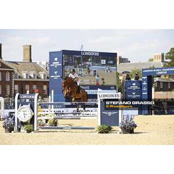 LGCT of London - Class 4 - Laura Klaphake (GER) on Catch me if you can - London, Royal Hospital Chelsea, 3 August 2018 - ph.Mario Grassia/LGCT