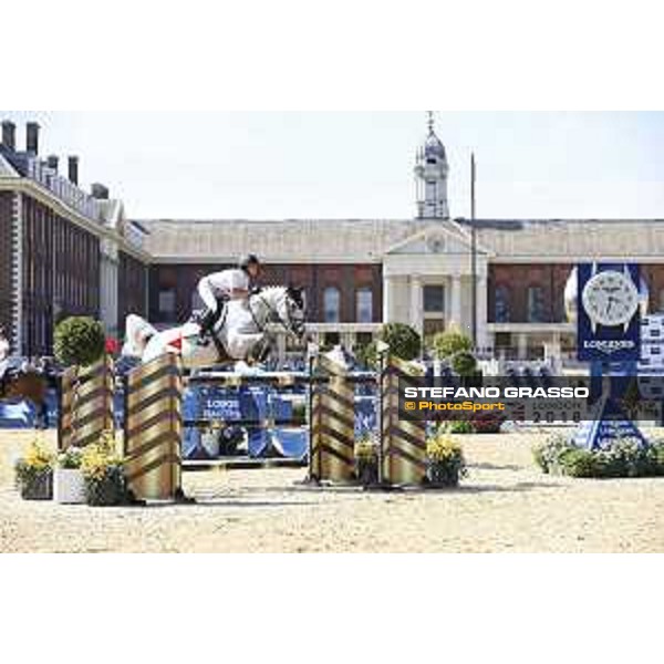 LGCT of London - Class 4 - Peder Fredricson (SWE) on H&M All In - London, Royal Hospital Chelsea, 3 August 2018 - ph.Mario Grassia/LGCT