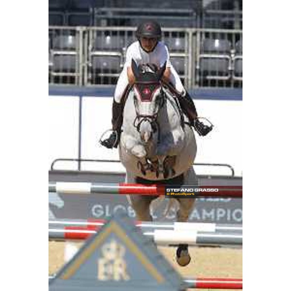 LGCT of London - Class 4 - Georgina Bloomberg (USA) on Paola 233 - London, Royal Hospital Chelsea, 3 August 2018 - ph.Stefano Grasso/LGCT