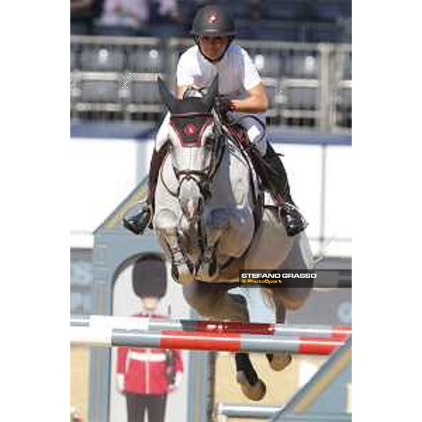 LGCT of London - Class 4 - Georgina Bloomberg (USA) on Paola 233 - London, Royal Hospital Chelsea, 3 August 2018 - ph.Stefano Grasso/LGCT