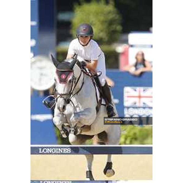 LGCT of London - Class 4 - Georgina Bloomberg (USA) on Paola 233 - London, Royal Hospital Chelsea, 3 August 2018 - ph.Stefano Grasso/LGCT