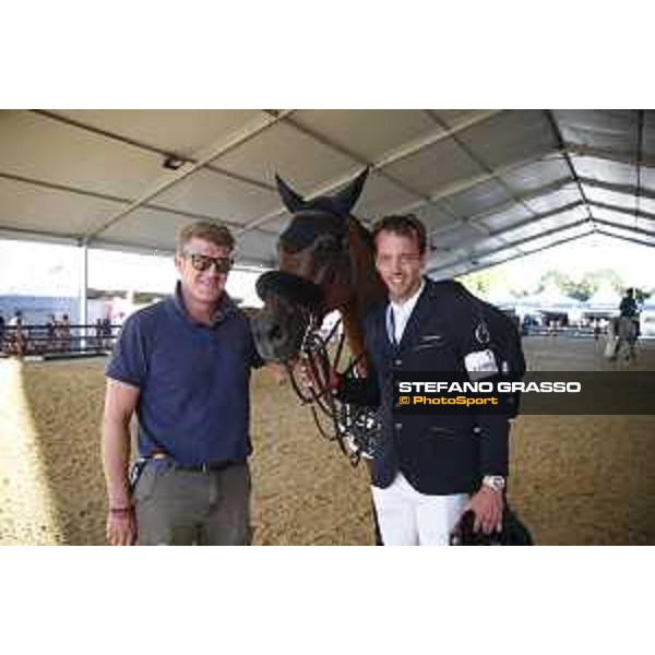 LGCT of London - Class 15 - Prize giving ceremony - Harrie Smolders (NED) on Zinius - London, Royal Hospital Chelsea, 5 August 2018 - ph.Stefano Grasso/LGCT