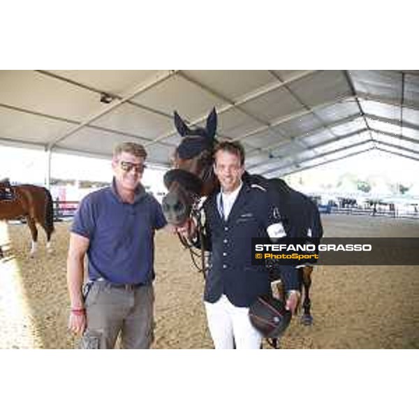 LGCT of London - Class 15 - Prize giving ceremony - Harrie Smolders (NED) on Zinius - London, Royal Hospital Chelsea, 5 August 2018 - ph.Stefano Grasso/LGCT
