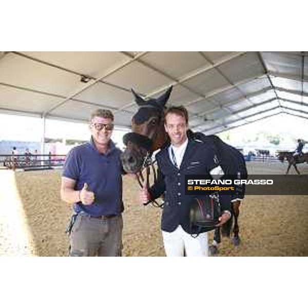 LGCT of London - Class 15 - Prize giving ceremony - Harrie Smolders (NED) on Zinius - London, Royal Hospital Chelsea, 5 August 2018 - ph.Stefano Grasso/LGCT