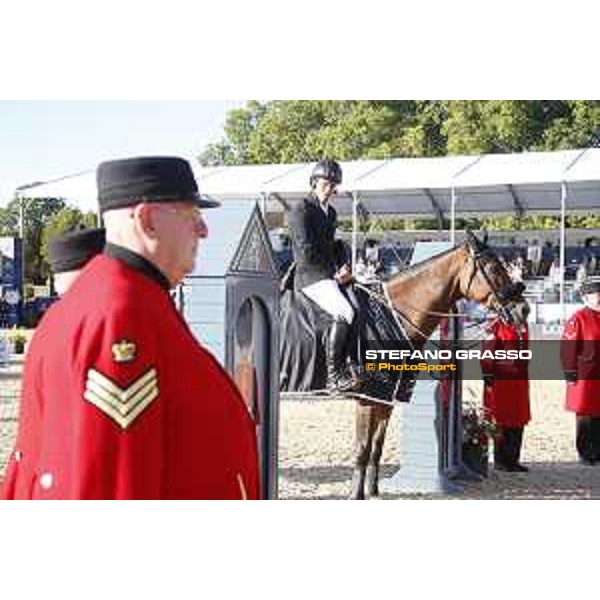 LGCT of London - Class 15 - Prize giving ceremony - Harrie Smolders (NED) on Zinius - London, Royal Hospital Chelsea, 5 August 2018 - ph.Stefano Grasso/LGCT