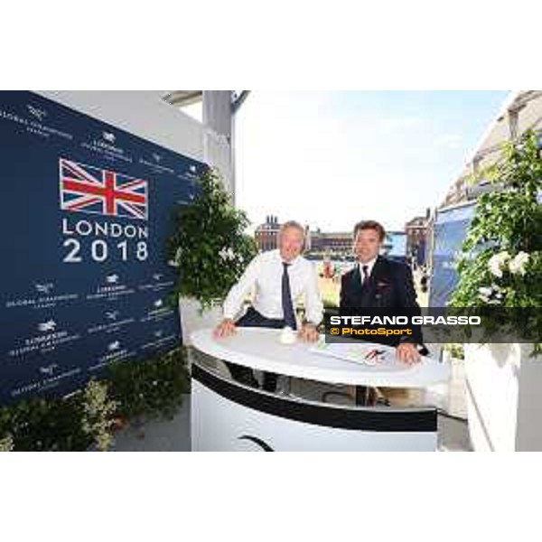 LGCT of London - GC Live Studio - Rory Bremner, Steven Wilde - London, Royal Hospital Chelsea, 4 August 2018 - ph.Mario Grassia/LGCT