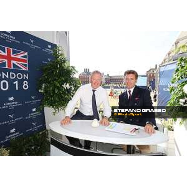 LGCT of London - GC Live Studio - Rory Bremner, Steven Wilde - London, Royal Hospital Chelsea, 4 August 2018 - ph.Mario Grassia/LGCT