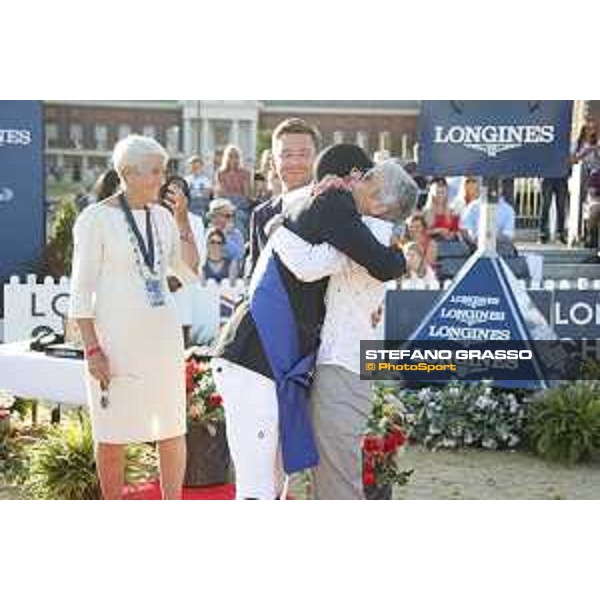 LGCT of London - Prize giving ceremony - Scott Brash (GBR), Lady Harris and Lady Kirkham - London, Royal Hospital Chelsea, 4 August 2018 - ph.Stefano Grasso/LGCT