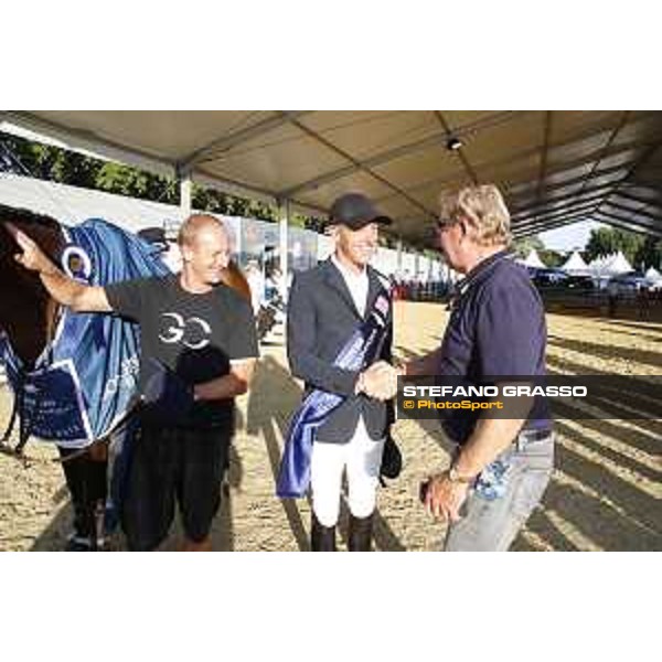 LGCT of London - Prize giving ceremony - Scott Brash (GBR), Nick Skelton - London, Royal Hospital Chelsea, 4 August 2018 - ph.Stefano Grasso/LGCT